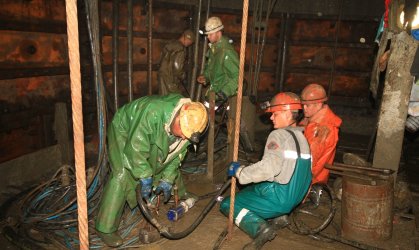 New records in shaft-sinking at the Petrikovsky mining and processing plant